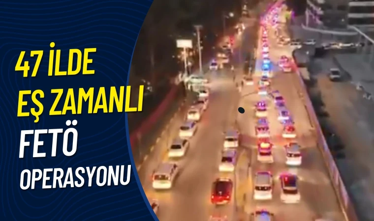 47 İlde eş zamanlı FETÖ operasyonu: 208 Şüpheli Yakalandı