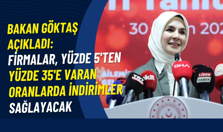 Bakan Göktaş, evlenecek gençlere sağlanacak yeni indirimleri açıkladı