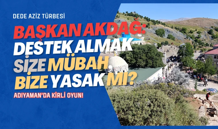 Başkan Akdağ riyakarlığı kınadı: Size mübah, bize yasak mı?