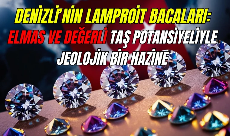 Denizli’nin lamproit bacaları: Elmas ve değerli taş potansiyeliyle jeolojik bir hazine