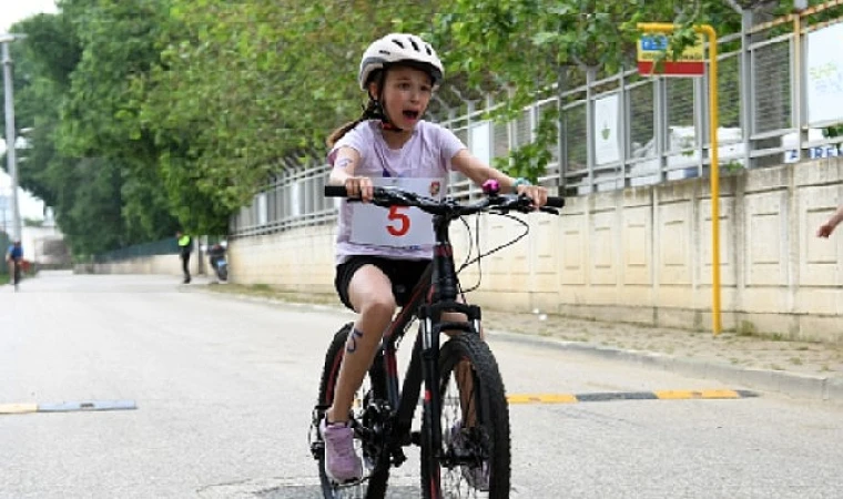 Genç sporcuların duatlon heyecanı