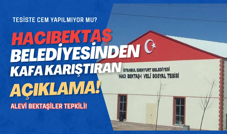 Hacıbektaş Belediyesinden kafaları karıştıran açıklama