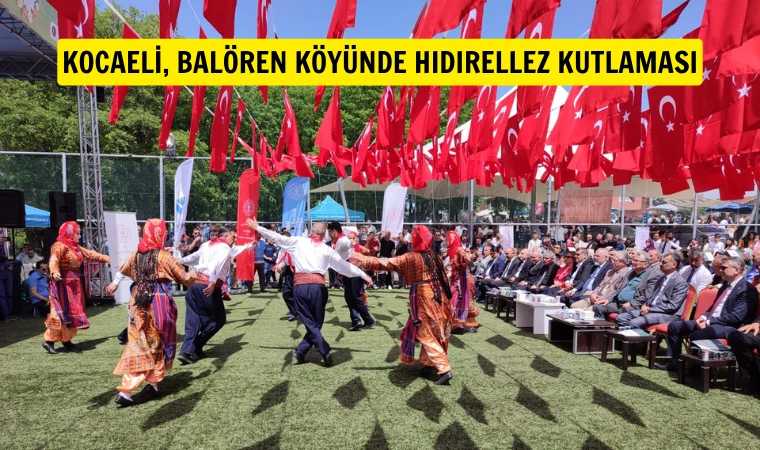 Hıdırellez Balören’de coşkuyla kutlandı