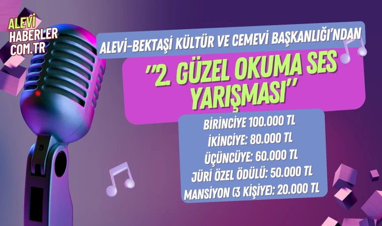 2. Güzel Okuma Ses Yarışması yapılacak