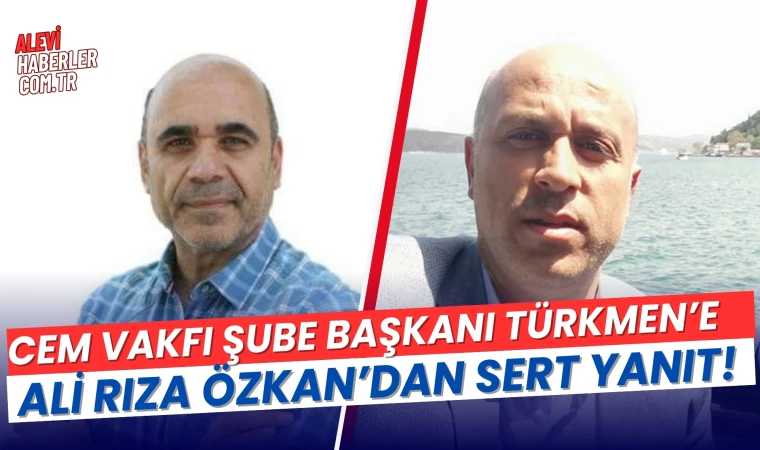 Cem Vakfı şube başkanı Türkmen’e Özkan’dan sert yanıt