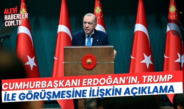Cumhurbaşkanı Erdoğan, Trump ile görüştü