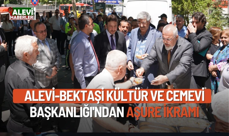 Alevi-Bektaşi Kültür ve Cemevi Başkanlığı'ndan Aşure İkramı