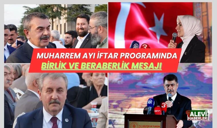 Ankara'da Muharrem Ayı İftar Programı Düzenlendi