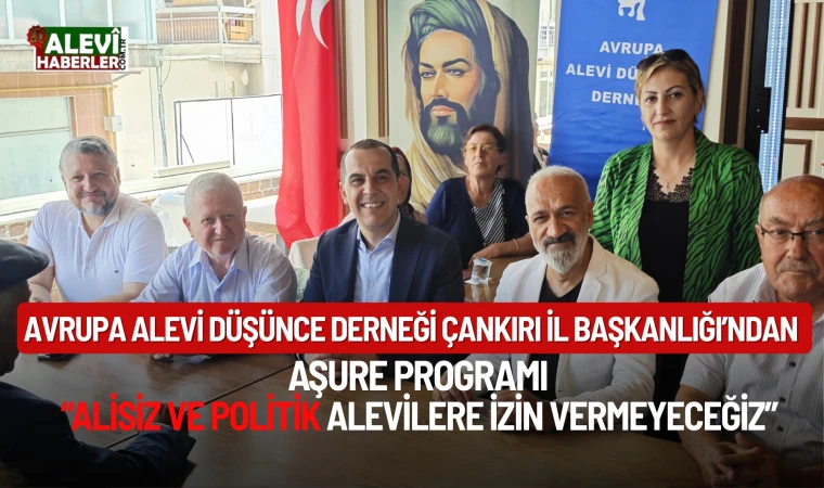 Avrupa Alevi Düşünce Derneği Çankırı İl Başkanlığı'ndan Aşure Paylaşımı