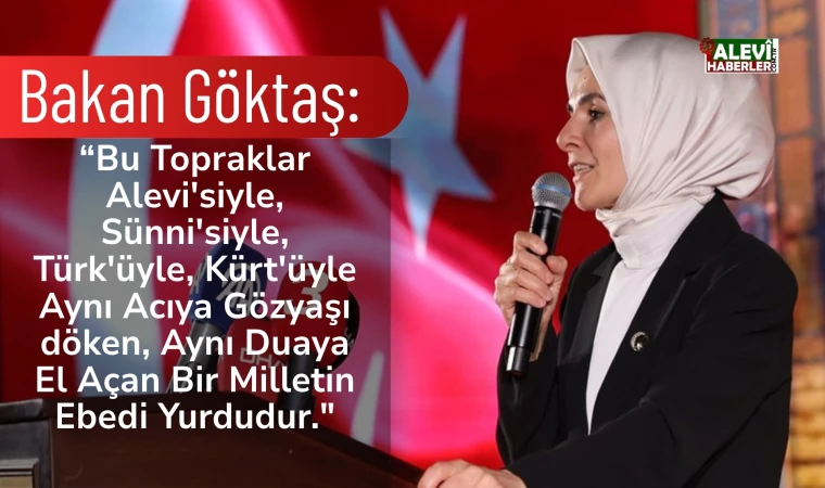 Bakan Göktaş, Muharrem Ayı İftar programına katıldı