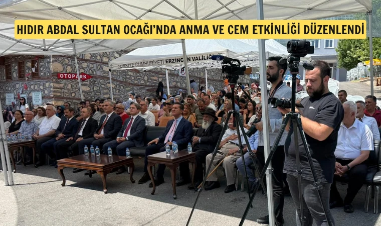 Hıdır Abdal Sultan Ocağı Anma Etkinlikleri Ocak köyünde yapıldı