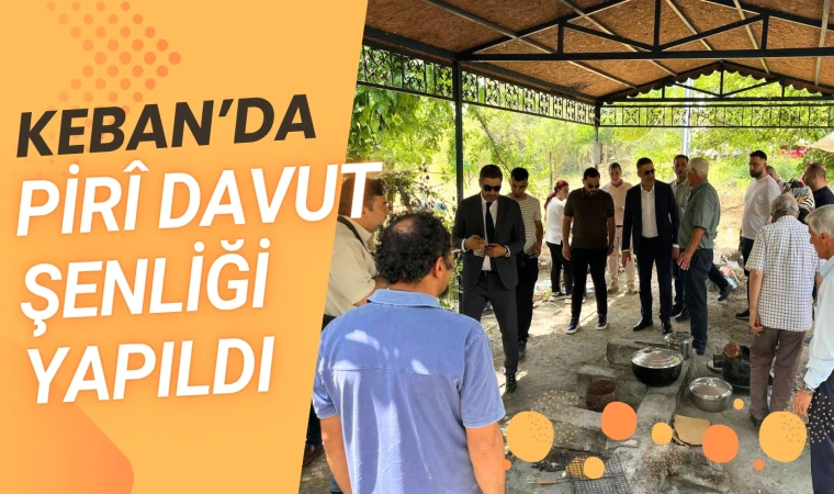 Keban'da Pirî Davut Şenliği yapıldı