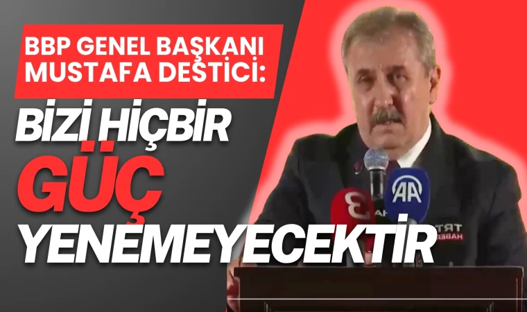 Mustafa Destici, Yas-ı Matem Oruç Açma Programına katıldı