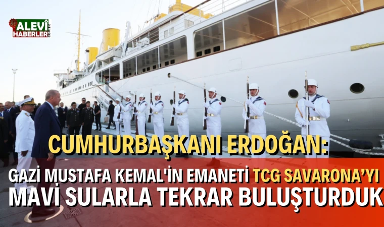 Erdoğan: Dünyanın ilk SİHA gemisi olan TCG Anadolu'nun kapıları ziyaretçilere açık olacak