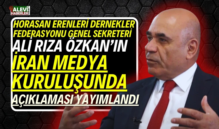 Ali Rıza Özkan’ın “Milli Kültürümüzde Aleviliğin Rolü” makalesi İran'da yayımlandı