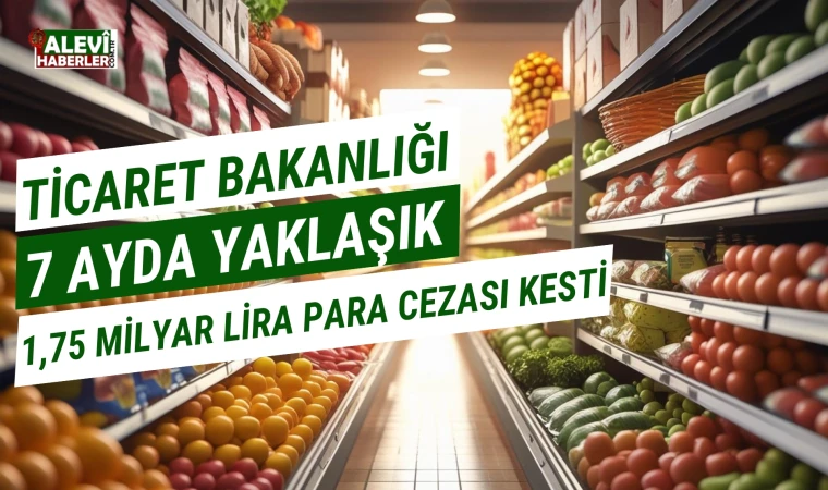 Ticaret Bakanlığı’ndan 2025’in ilk 7 ayında rekor denetim ve ceza