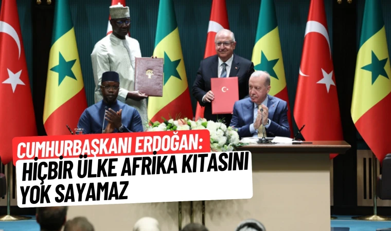 Türkiye ile Senegal arasında 4 anlaşma imzalandı