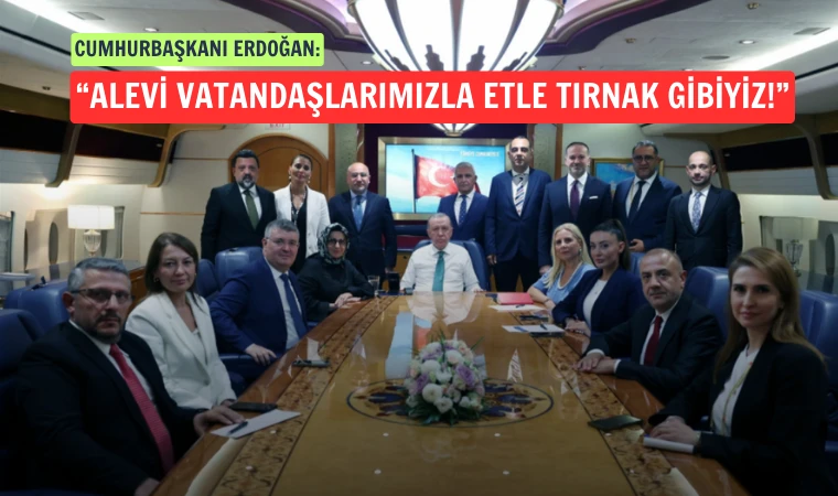 Erdoğan: Alevi canlarımıza yönelik çirkin söylemleri kınıyorum