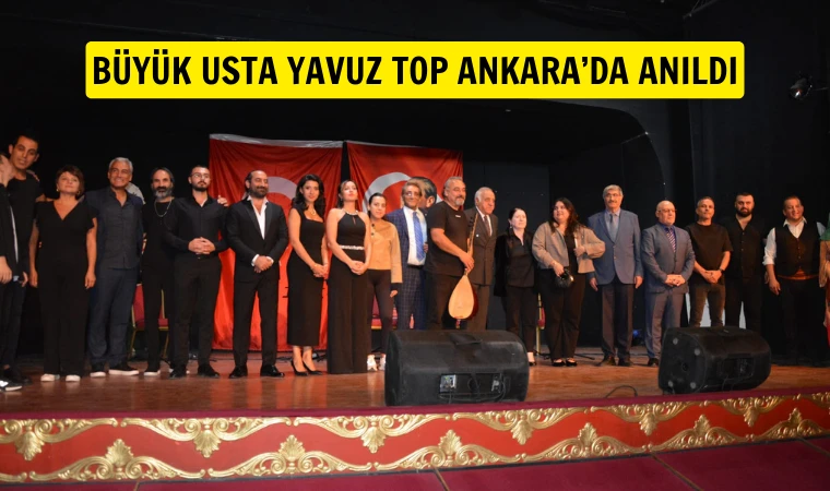 Yavuz Top Ankara’da anıldı