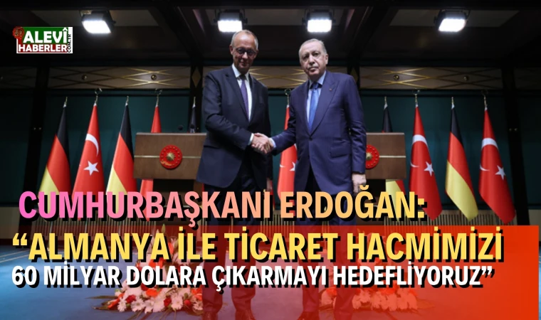 Cumhurbaşkanı Erdoğan, Almanya Başbakanı Merz ortak basın toplantısı düzenledi