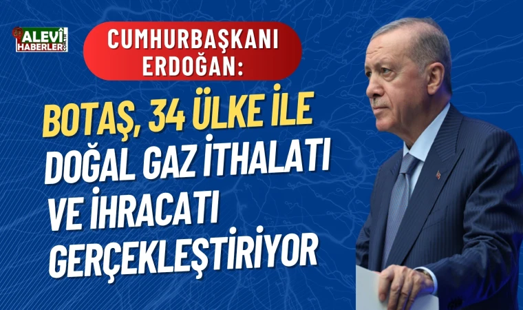 Cumhurbaşkanı Erdoğan: Enerji kalemlerimizde tedarikçilerimizi çeşitlendirdik