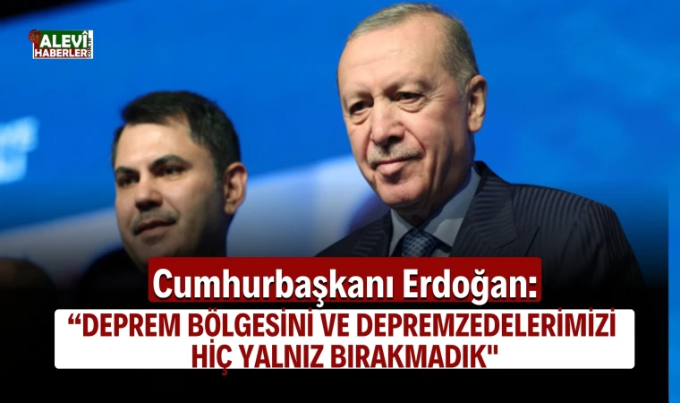 Cumhurbaşkanı Erdoğan, Adıyaman'da 350 Bininci Afet Konutunun Anahtarını Teslim Etti