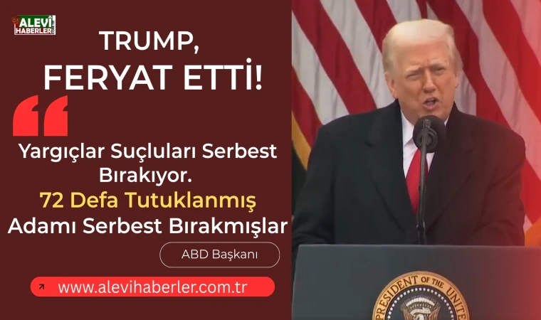 Trump, "Liberal yargıçlar suçluları serbest bırakıyor" dedi