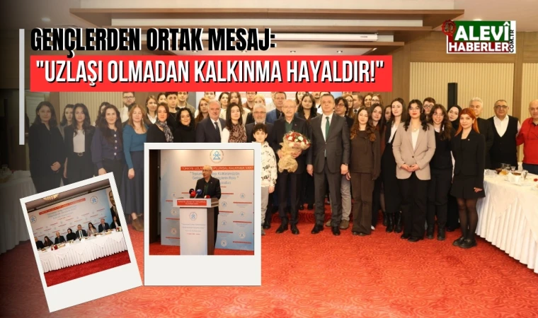 Ankara’da gençlerden güçlü mesaj: Uzlaşı olmadan kalkınma hayaldir!