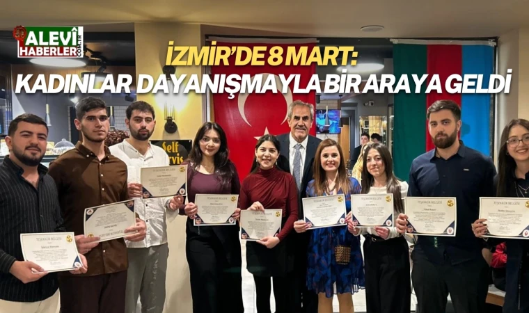 İzmir’de 8 Mart: Kadınlar dayanışmayla bir araya geldi