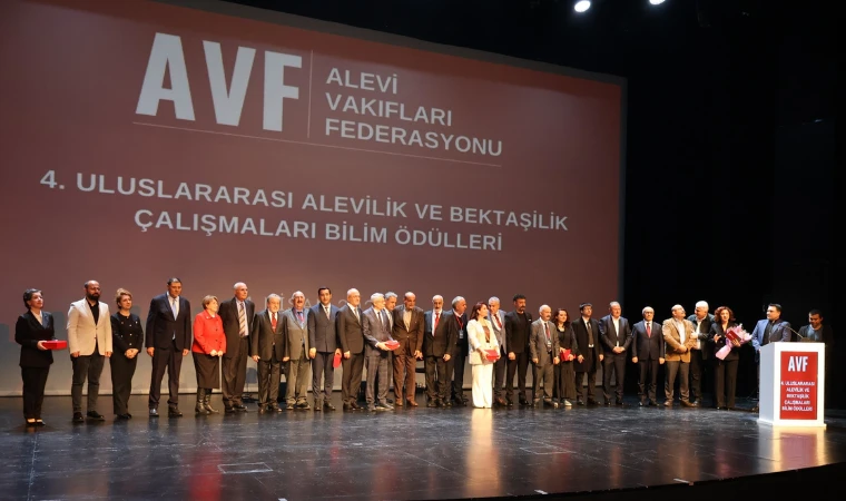 AVF, 4. Uluslararası Alevilik ve Bektaşilik Çalışmaları Bilim Ödülleri verildi