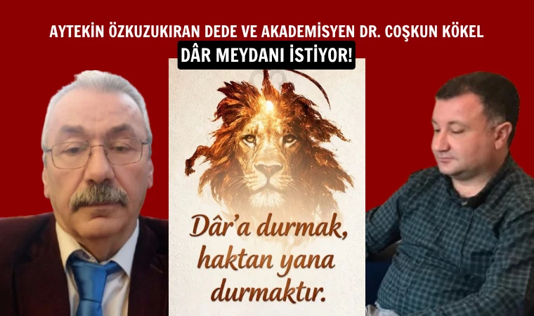 Aytekin Özkuzukıran Dede ve akademisyen Coşkun Kökel’e çirkin iftira!