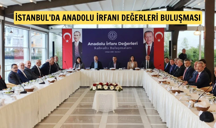 Bakan Tekin, İstanbul’da Alevi Bektaşi temsilcilerle bir araya geldi