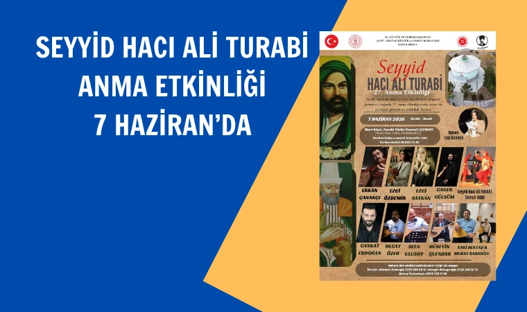 Seyyid Hacı Ali Turabi Hazretleri 27. kez anılacak