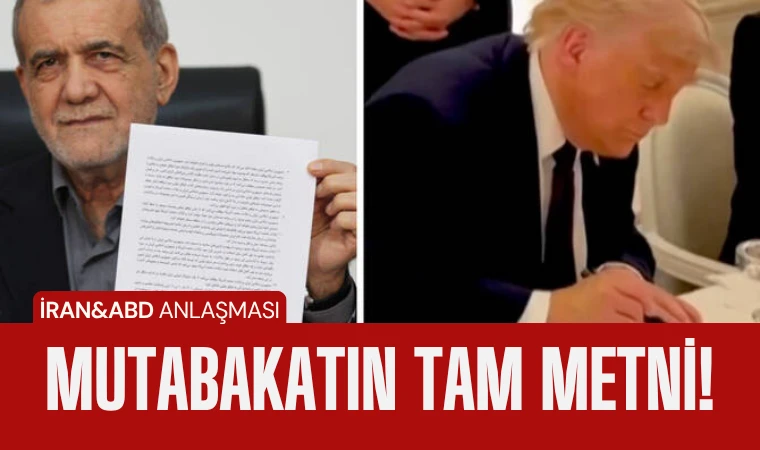 ABD-İran mutabakat zaptının tam metni