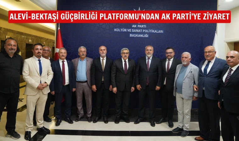 Alevi-Bektaşi Güç Birliği Platformu, Yayman’a “Alevi Raporu”nu sundu