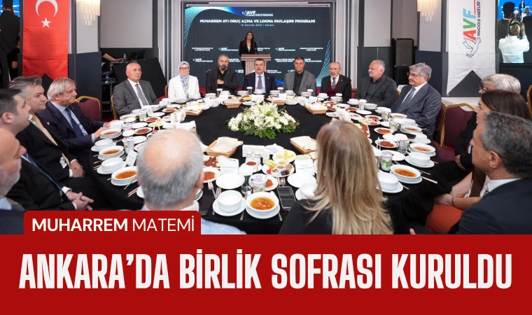 Anadolu Vakıflar Federasyonu’ndan Yas-ı Matem etkinliği
