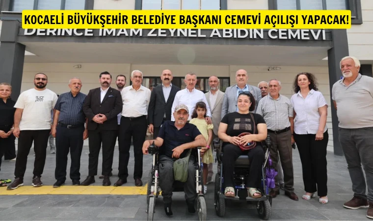 Derince Cemevi açılışa gün sayıyor