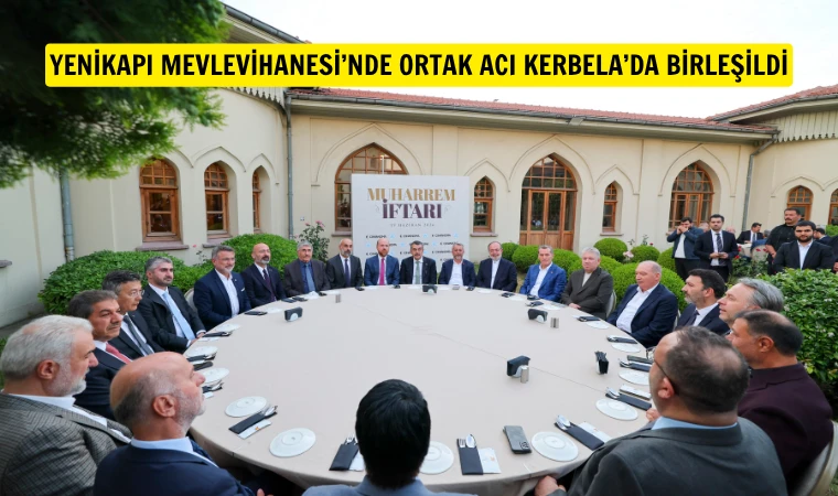 Yenikapı Mevlevihanesi’nde ortak acı Kerbela