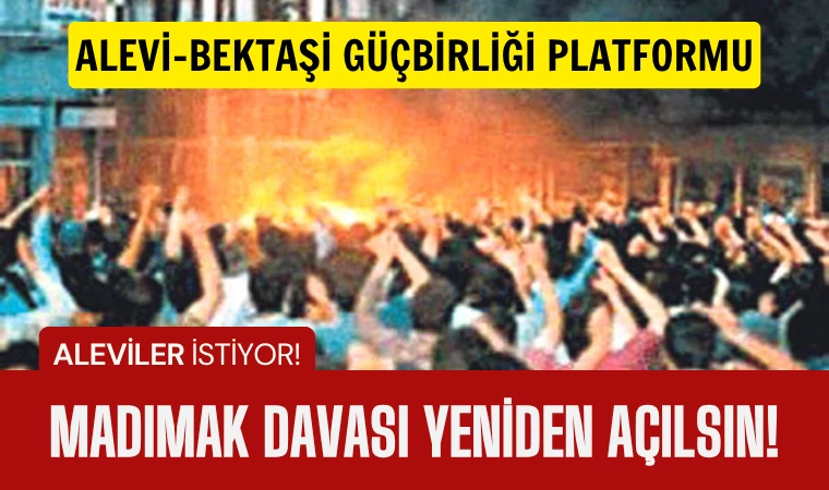 Bakan Gürlek'e çağrı: Madımak davası yeniden açılsın!