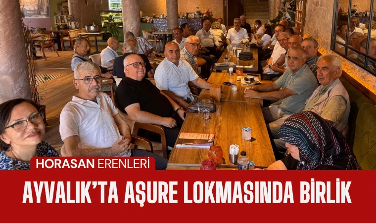 Ayvalık’ta Horasan Erenleri’nden birlik aşuresi