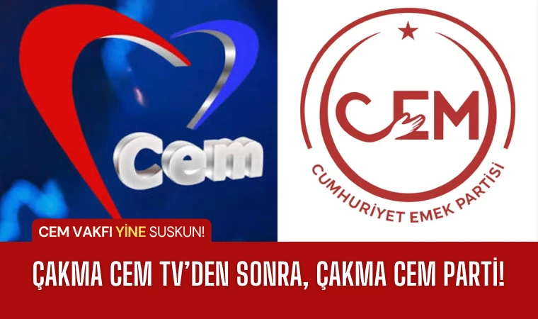 Çakma CEM TV’den sonra, çakma CEM Parti de kuruldu!