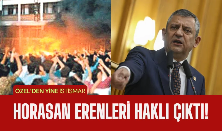 Horasan Erenleri Özgür Özel'e uyarısında haklı çıktı