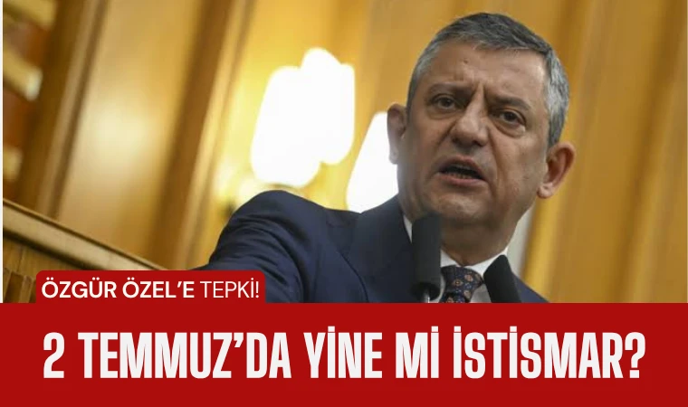 Horasan Erenleri’nden Özgür Özel’e: Acımız üzerinden siyaset yapmayı bırak!