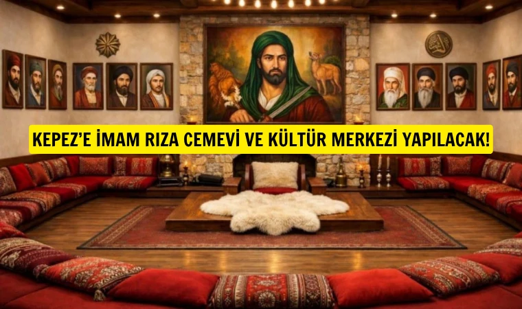 Kepez’e İmam Rıza Cemevi ve Kültür Merkezi geliyor