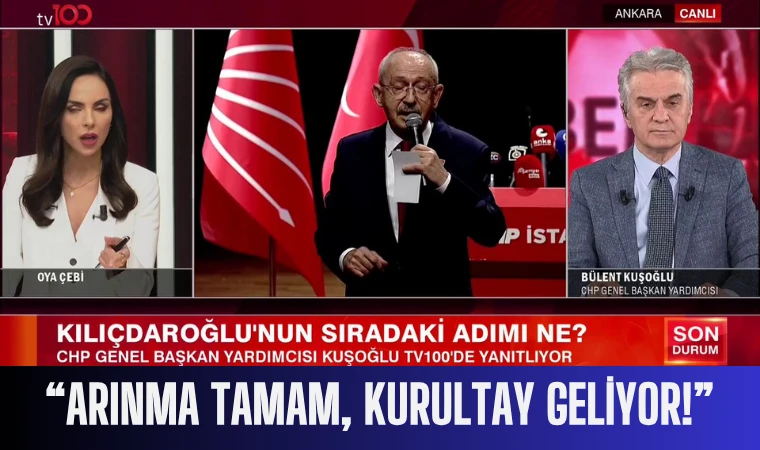 Kuşoğlu: Arınma tamam, kurultay süreci Eylül’de başlıyor