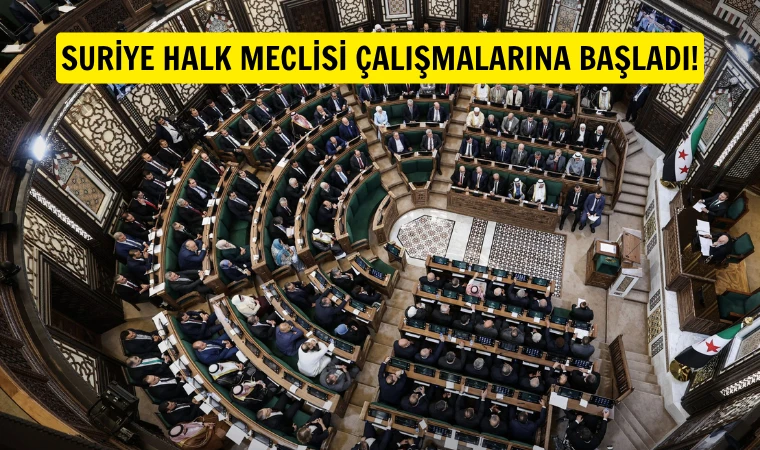 Suriye’de Yeni Dönem: Halk Meclisi çalışmalarına başladı