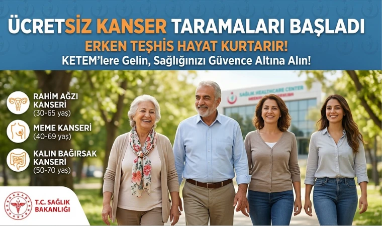 16,1 milyon kişiye kanser taraması yapıldı