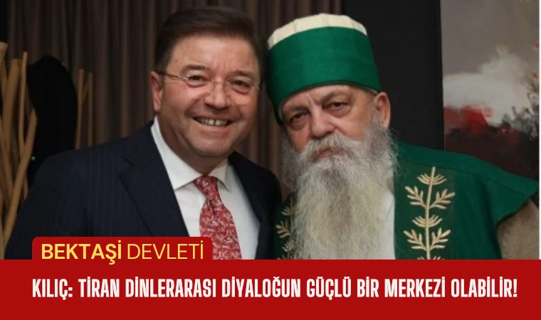 Eski AABF başkanı Ali Kılıç Bektaşi devletine destek verdi