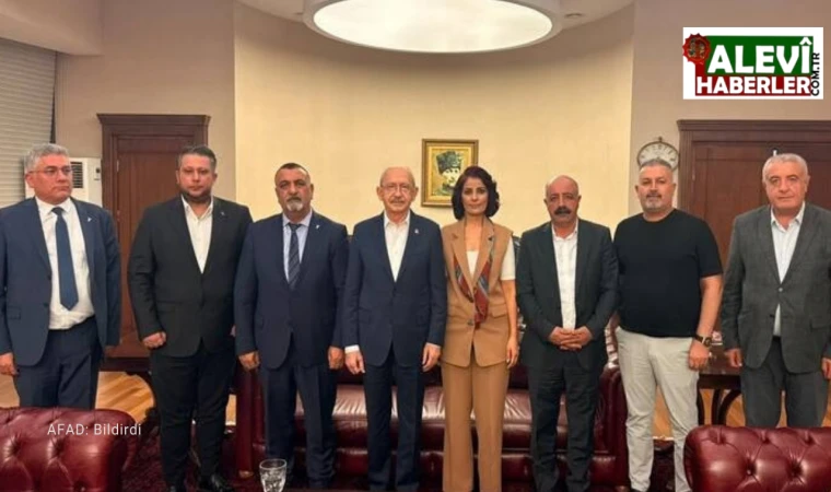 Kemal Kılıçdaroğlu, Alevi örgütlerinin genel başkanlarıyla bir araya geldi