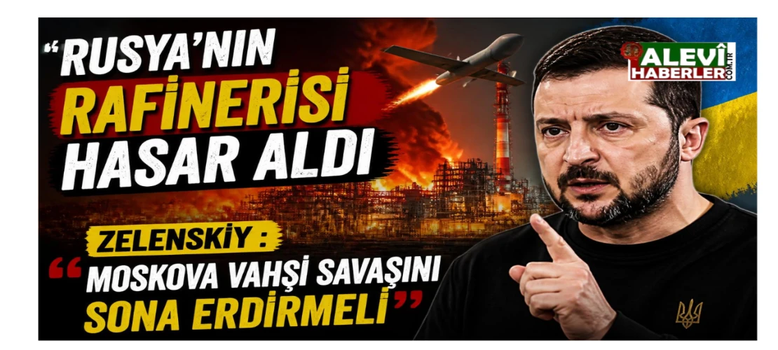 Ukrayna,Rusya'nın petrol tesislerini yine vurdu
